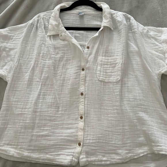 Old Navy Tops - Old Navy Linen Shirt